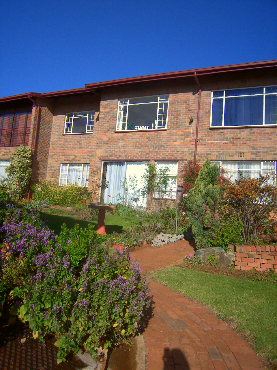 9.  Sunny North Facing aspect